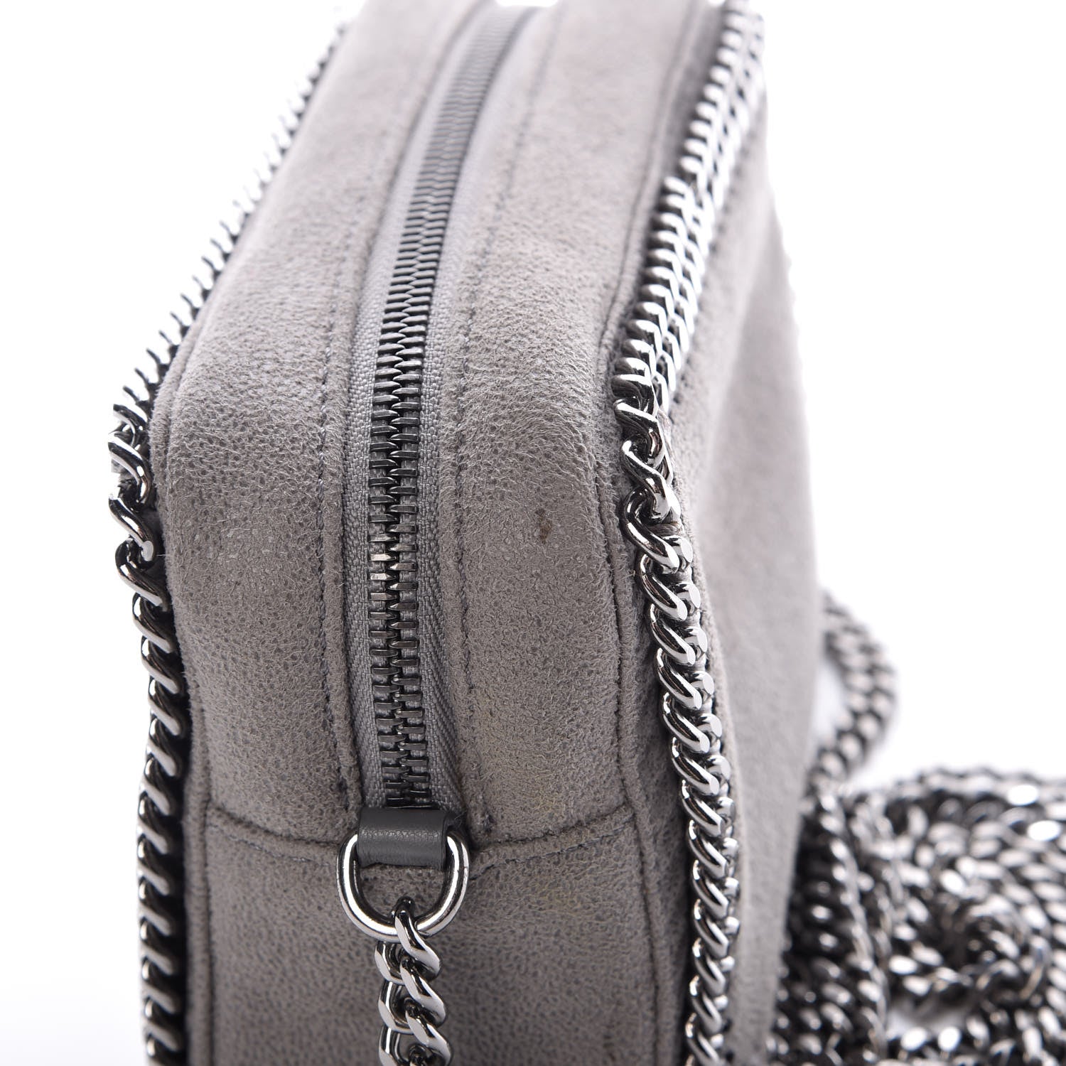 Stella McCartney Shaggy Deer Falabella Crossbody Camera Bag Light Grey 11 of 16