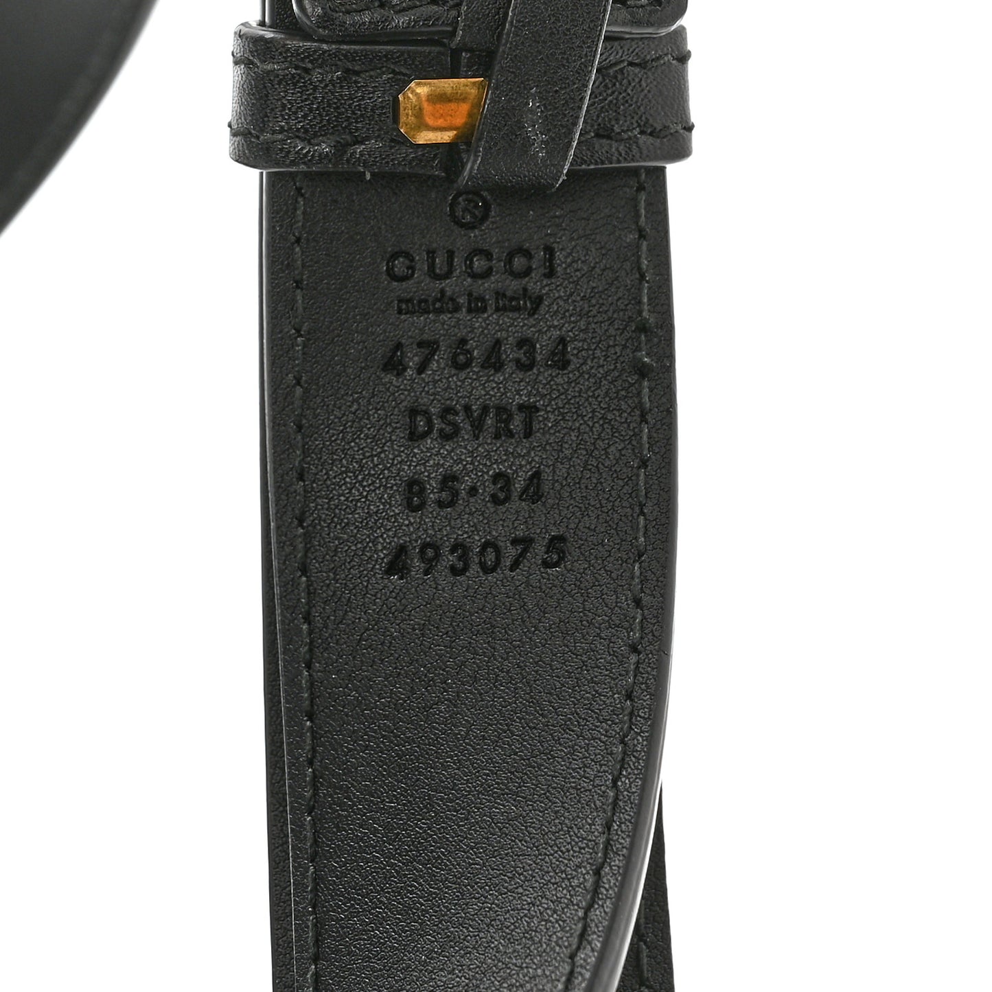 Calfskin Matelasse GG Marmont Belt Bag 85 34 Black
