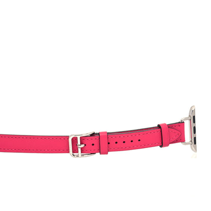 Hermes Swift 41mm Apple Watch Double Tour Band Rose Mexico 5 of 7