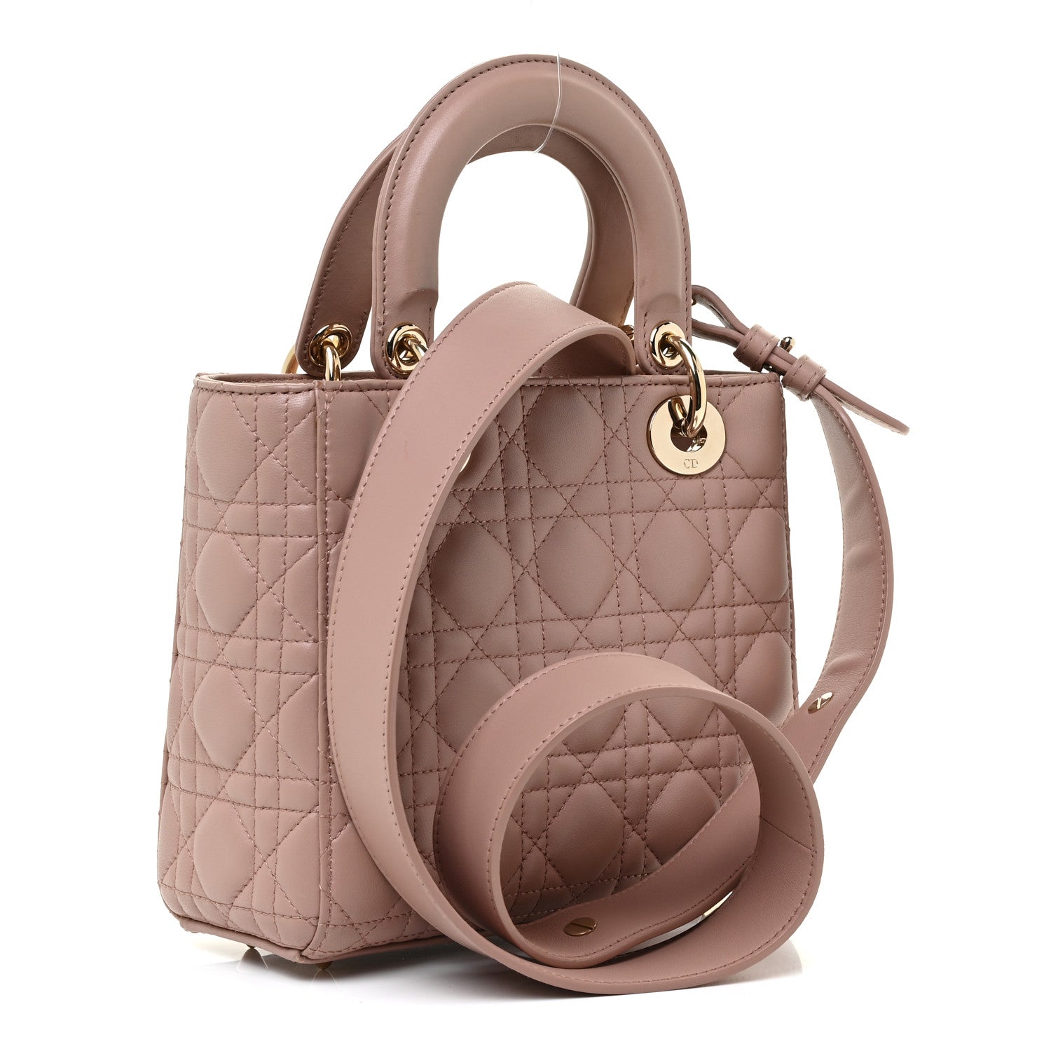 Christian Dior Lambskin Cannage Small My ABCDior Fard 3 of 20