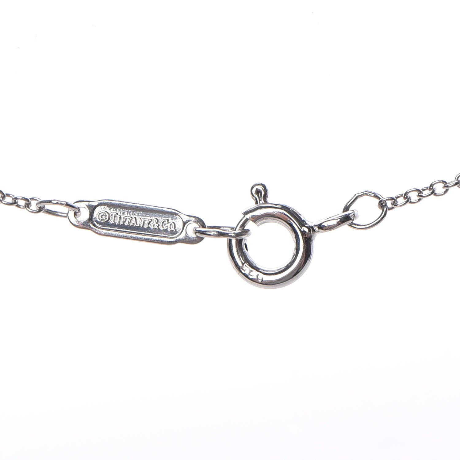 Tiffany Sterling Silver Amethyst Sparklers Pendant Necklace 4 of 5