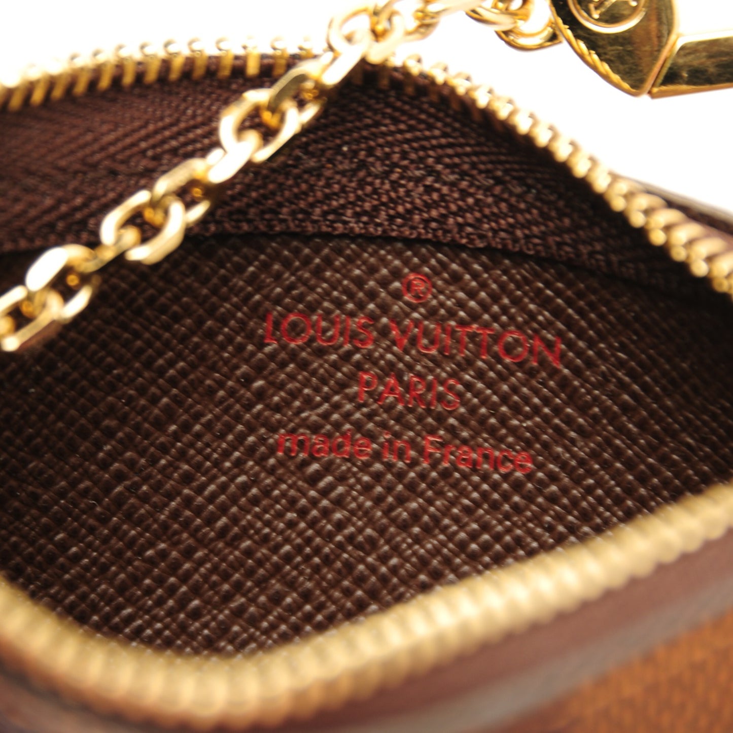 Damier Ebene Key Pouch