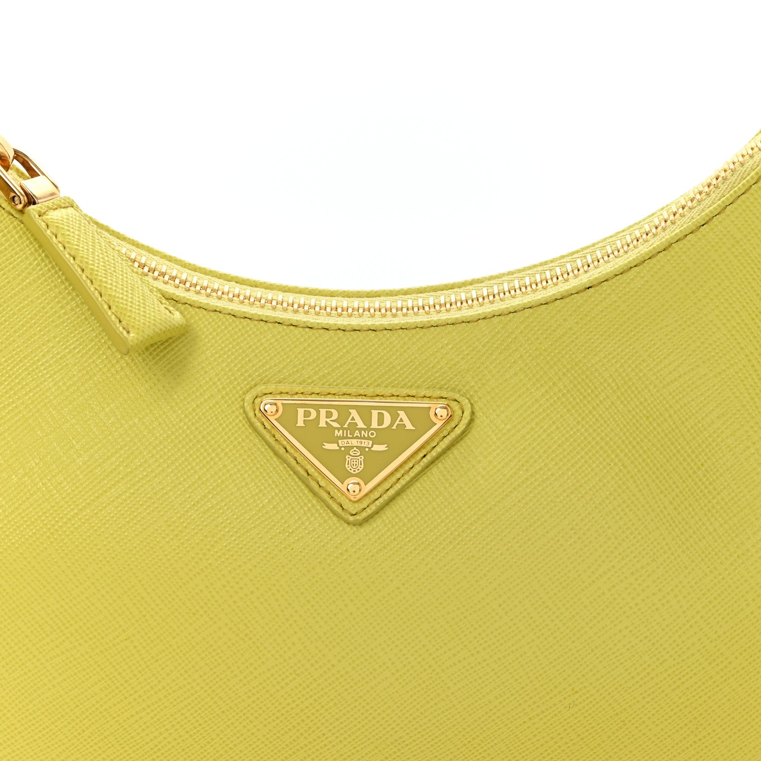 Prada Saffiano Lux Mini Re-Edition Shoulder Bag Cedro 8 of 10