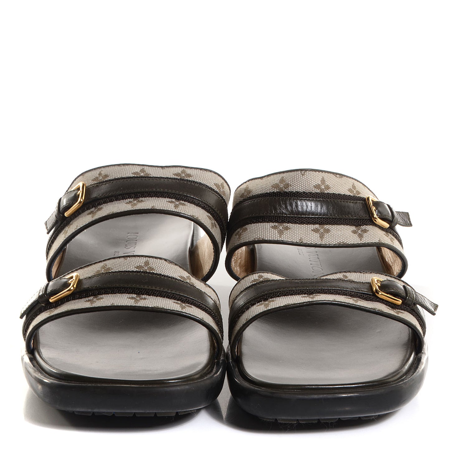 Mini Monogram Sandals Kaki 37.5