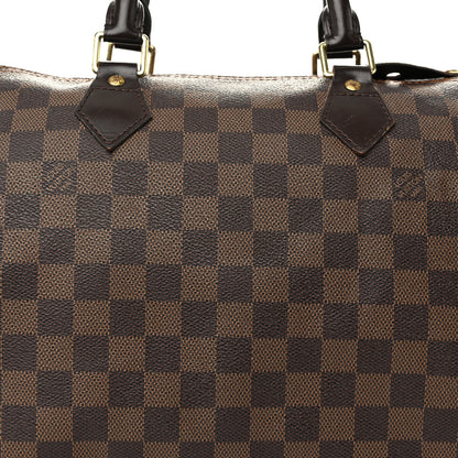 Louis Vuitton Damier Ebene Speedy 30 8 of 12
