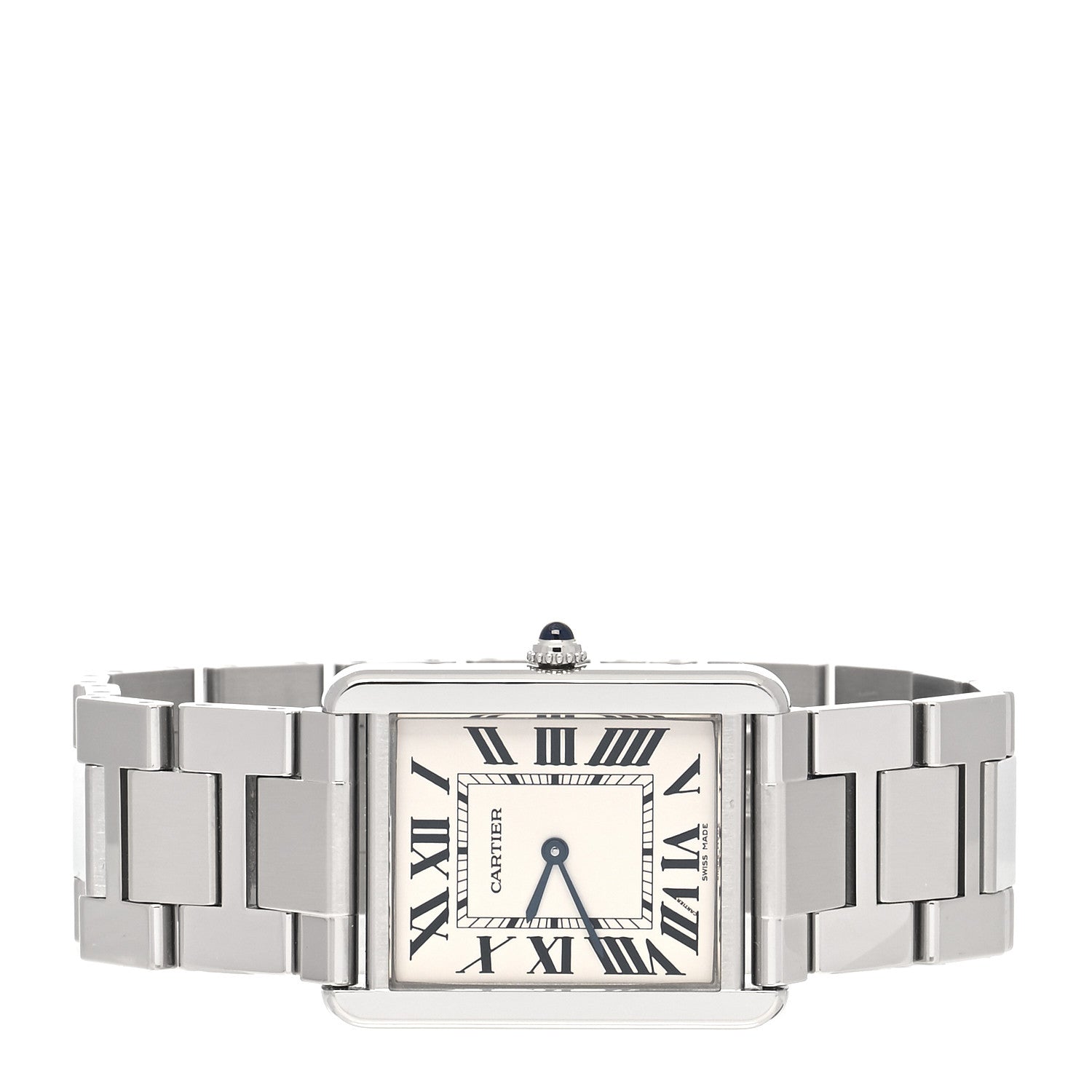 Cartier Stainless Steel 27mm Tank Solo Quartz Watch 2 of 4