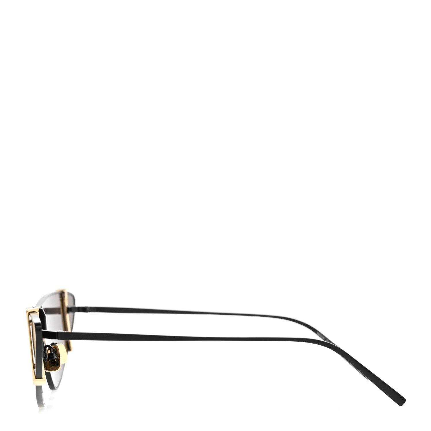 Saint Laurent Metal Cat Eye SL536 Sunglasses Black 3 of 9