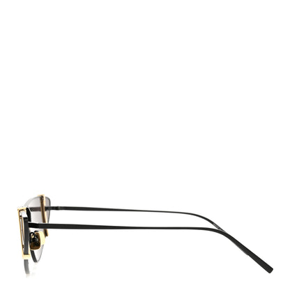 Saint Laurent Metal Cat Eye SL536 Sunglasses Black 3 of 9