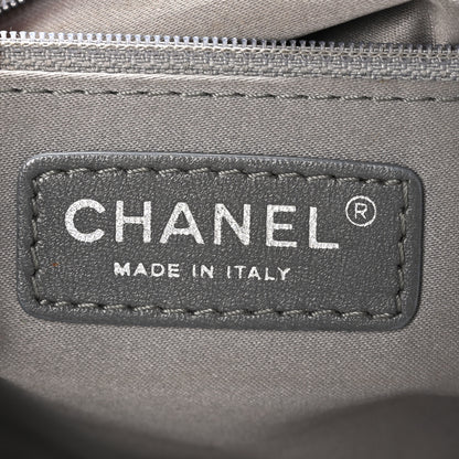 Chanel Lambskin Large Around Pockets Flap Dark Grey 6 of 10