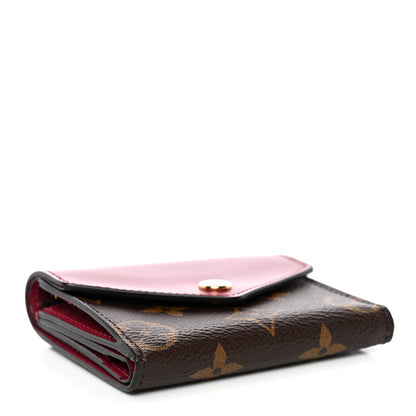 Louis Vuitton Monogram Zoe Wallet Fuchsia 4 of 10