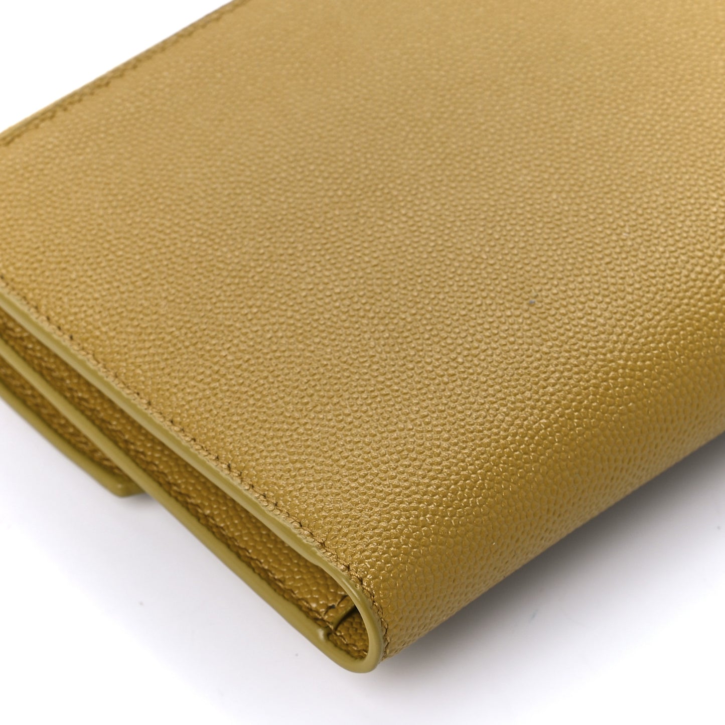 Grain De Poudre Monogram Uptown Wallet Olive