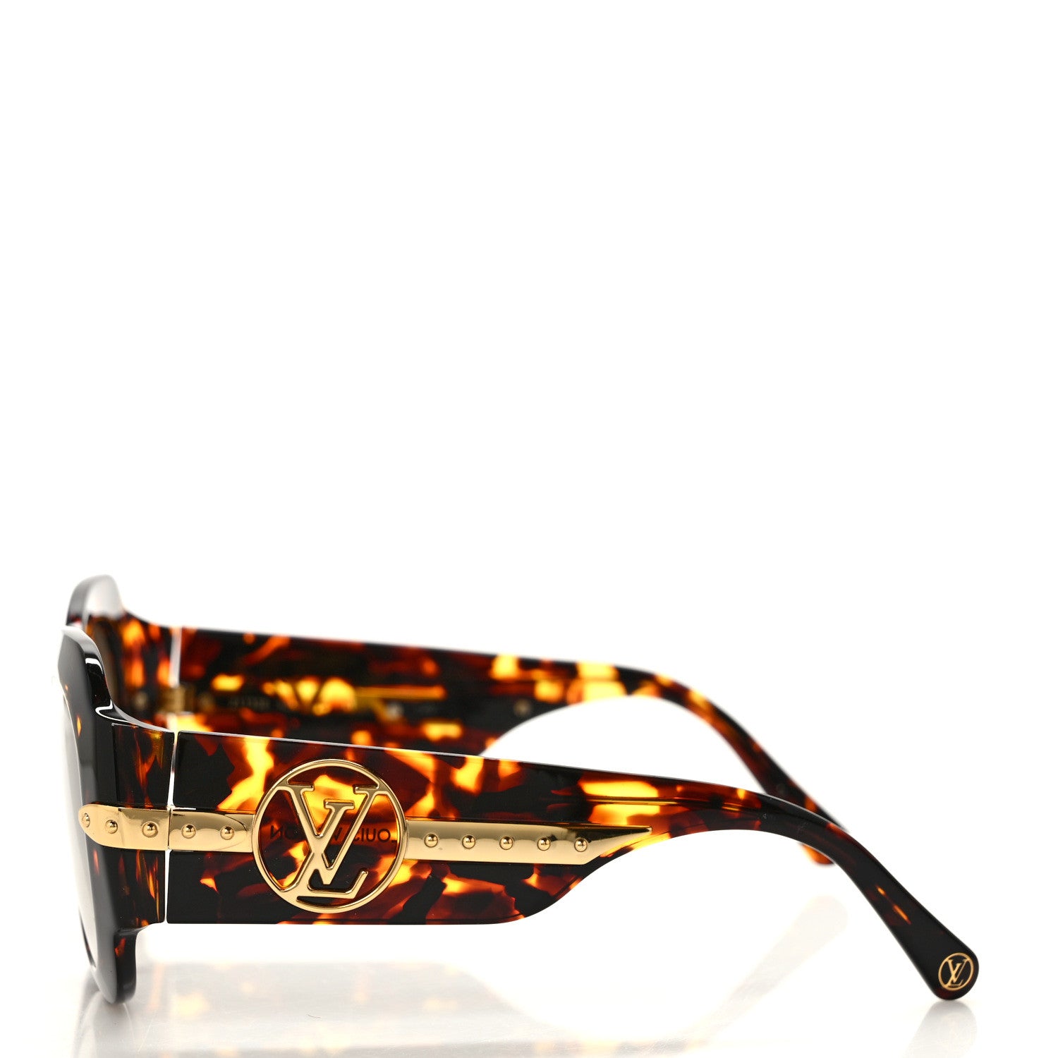 Louis Vuitton Acetate Paris Texas Sunglasses Z1133W Dark Tortoise 3 of 8