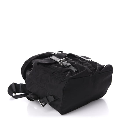 Prada Tessuto Nylon Saffiano Small Backpack Black 3 of 9