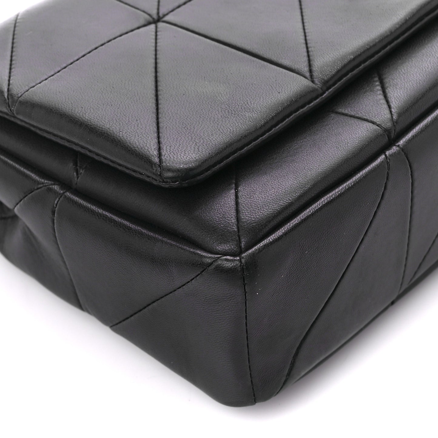 Lambskin Patchwork Monogram Medium Jamie Dark Notte
