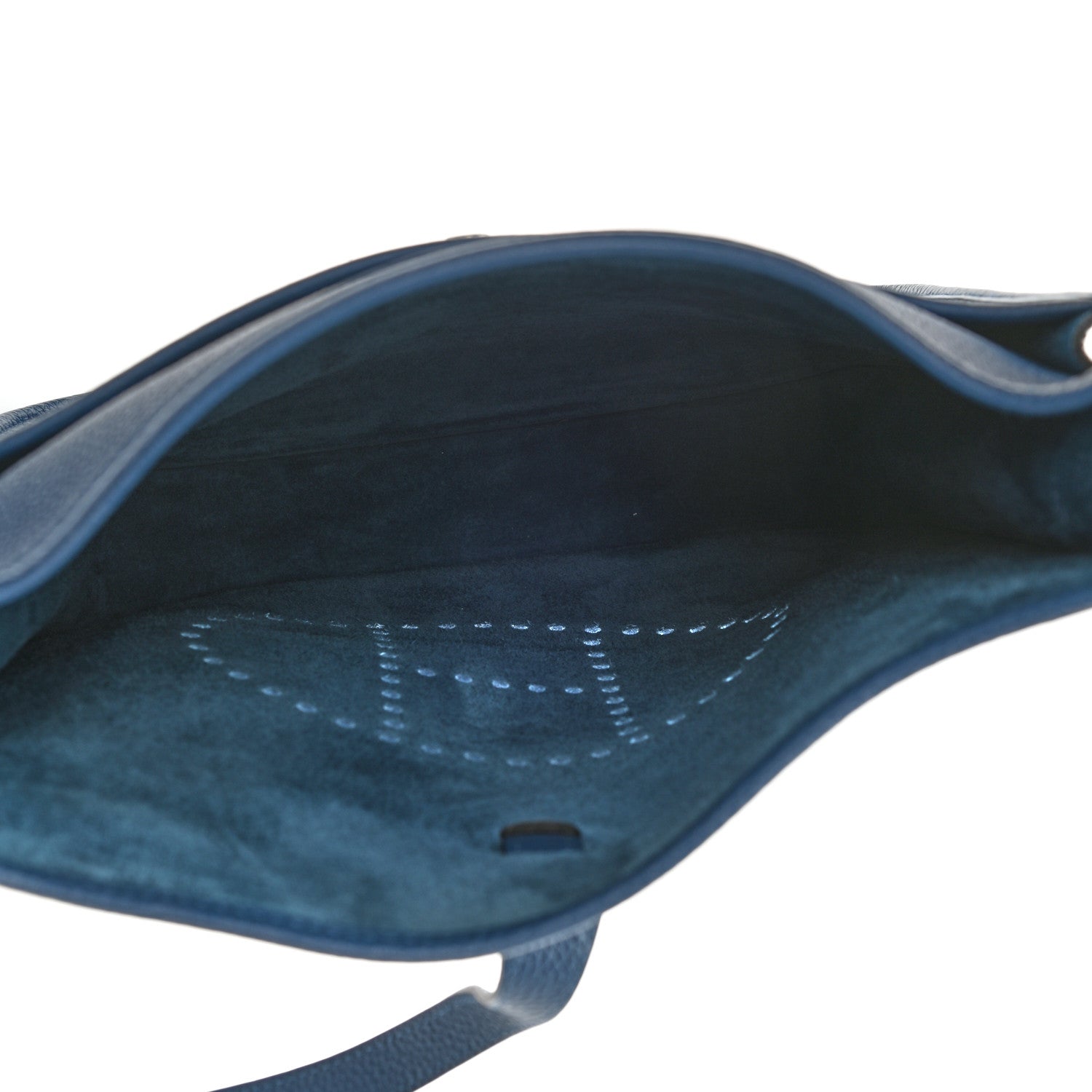 Hermes Taurillon Clemence Evelyne III PM Deep Blue 4 of 10