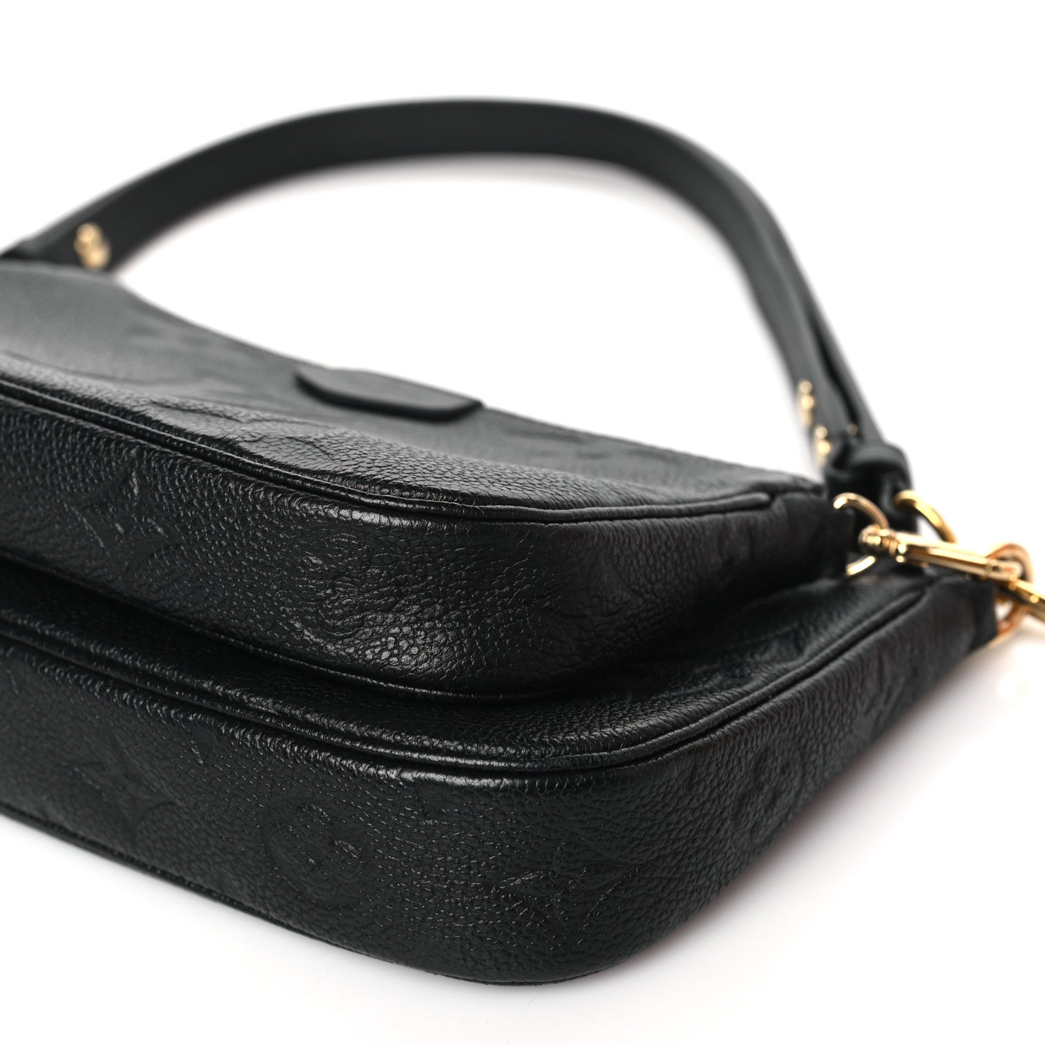 Louis Vuitton Empreinte Monogram Giant Multi Pochette Accessories Black 10 of 11