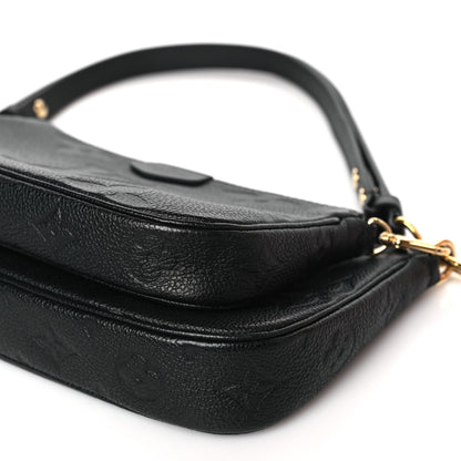 Louis Vuitton Empreinte Monogram Giant Multi Pochette Accessories Black 10 of 11