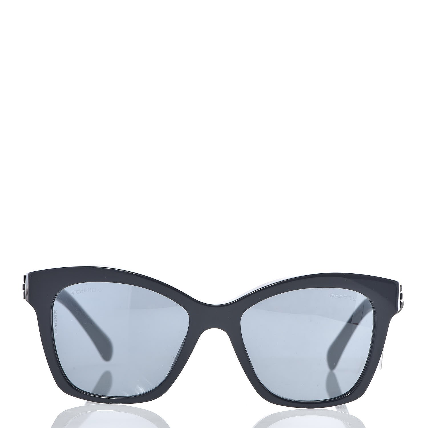 Chanel Acetate Butterfly Boy Sunglasses Black 2 of 9