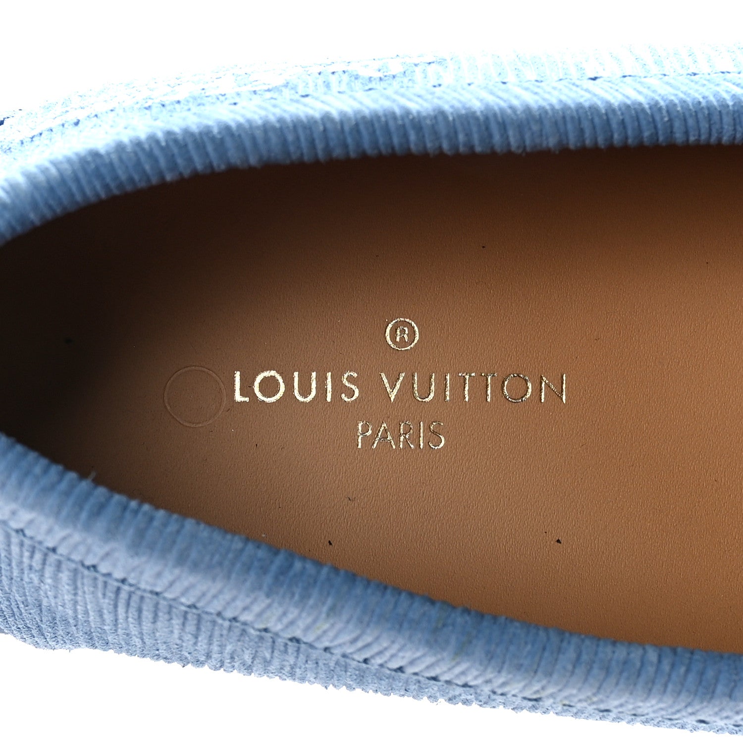 Louis Vuitton Suede Mens Car Shoe Moccasin Loafers 7.5 7 of 8