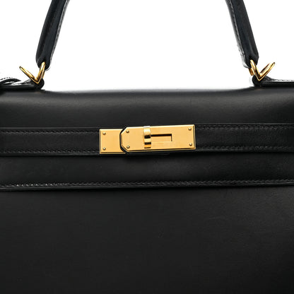 Hermes Box Kelly Sellier 28 Black 8 of 13