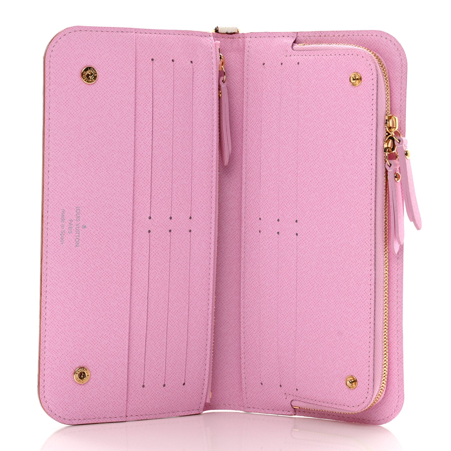 Monogram Multicolor Insolite Wallet White Litchi