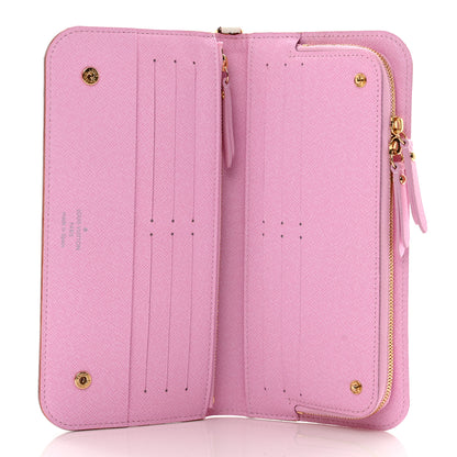 Louis Vuitton Monogram Multicolor Insolite Wallet White Litchi 6 of 8