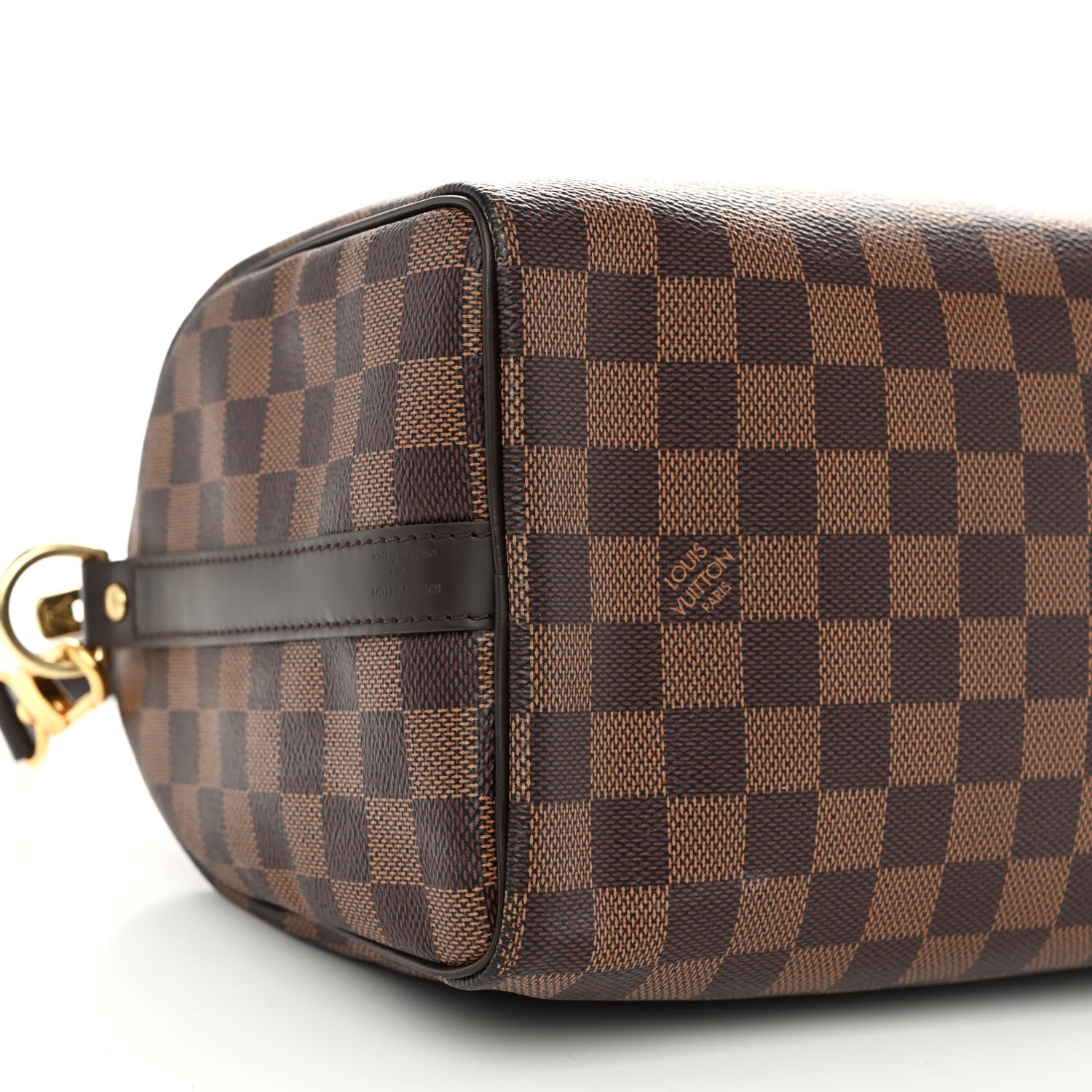 Louis Vuitton Damier Ebene Speedy Bandouliere 25 9 of 10