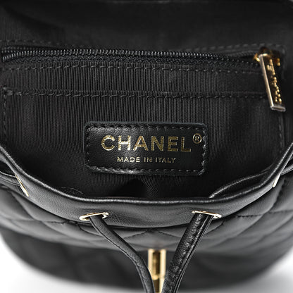 Chanel Lambskin Quilted Mini Urban Spirit Backpack Black 6 of 12