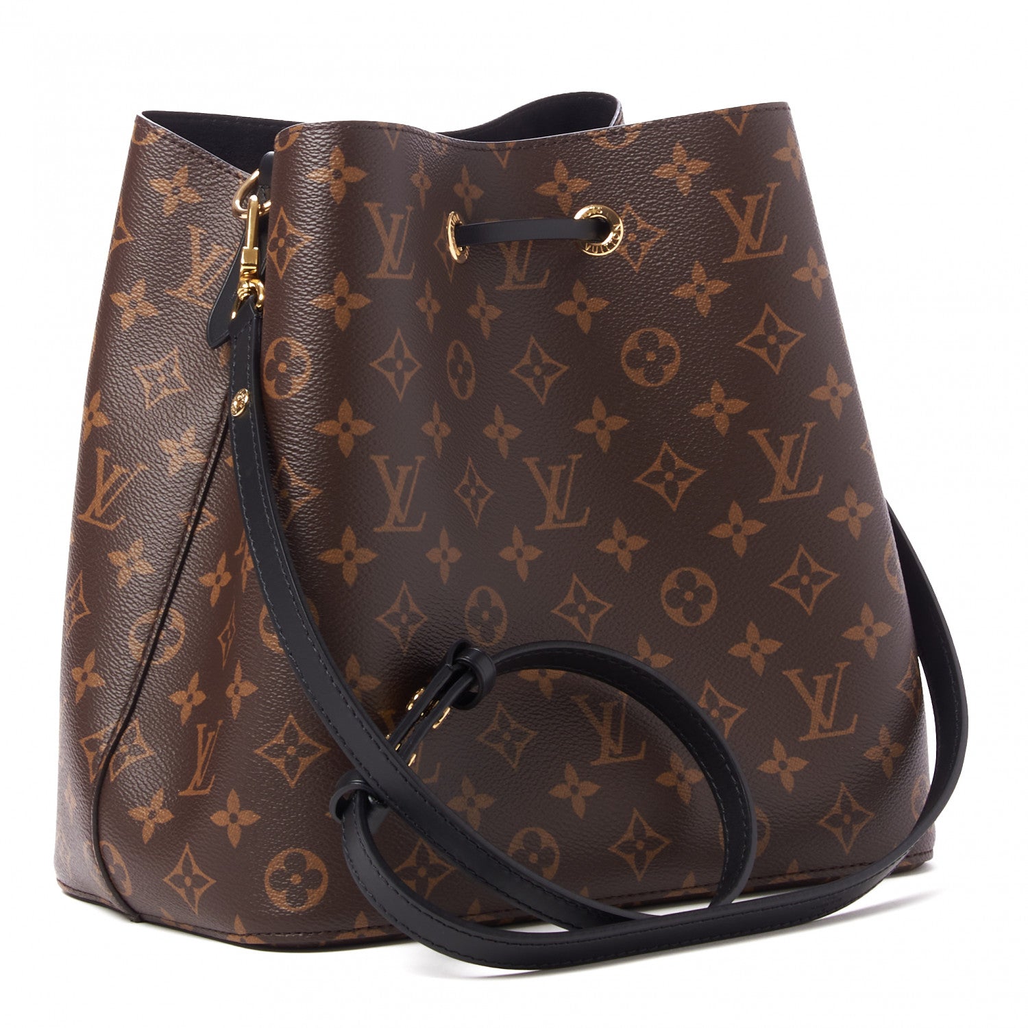 Louis Vuitton Monogram Neonoe MM Black 3 of 9