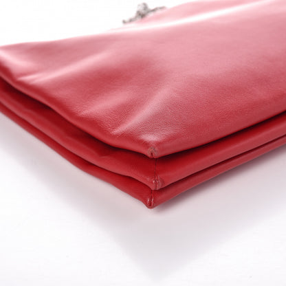 Celine Lambskin Soft Trio Zipped Bag Bright Red 10 of 11
