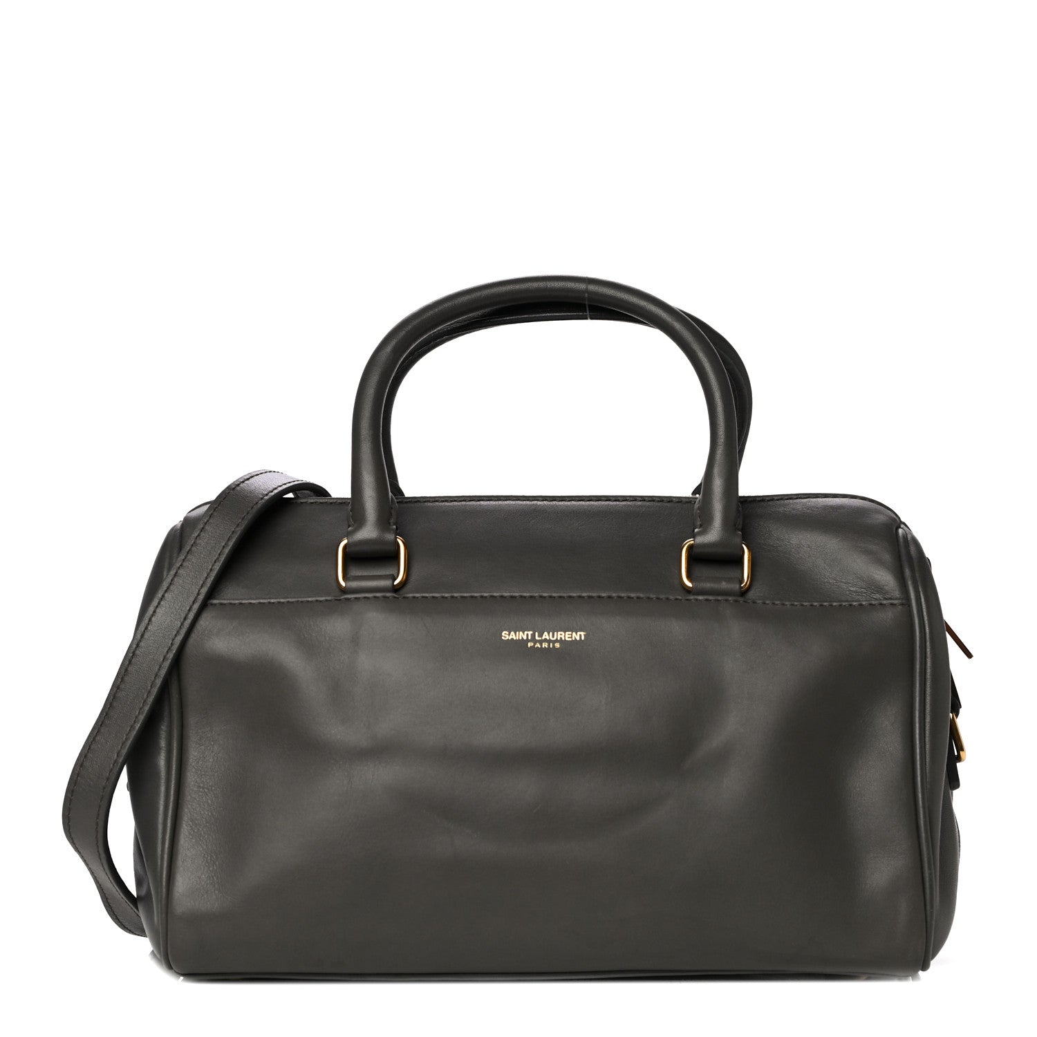 Saint Laurent Calfskin Classic Baby Duffle Earth 1 of 16