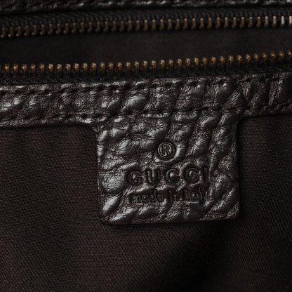 Gucci Monogram Interlocking Medium Boston Dark Brown 6 of 7