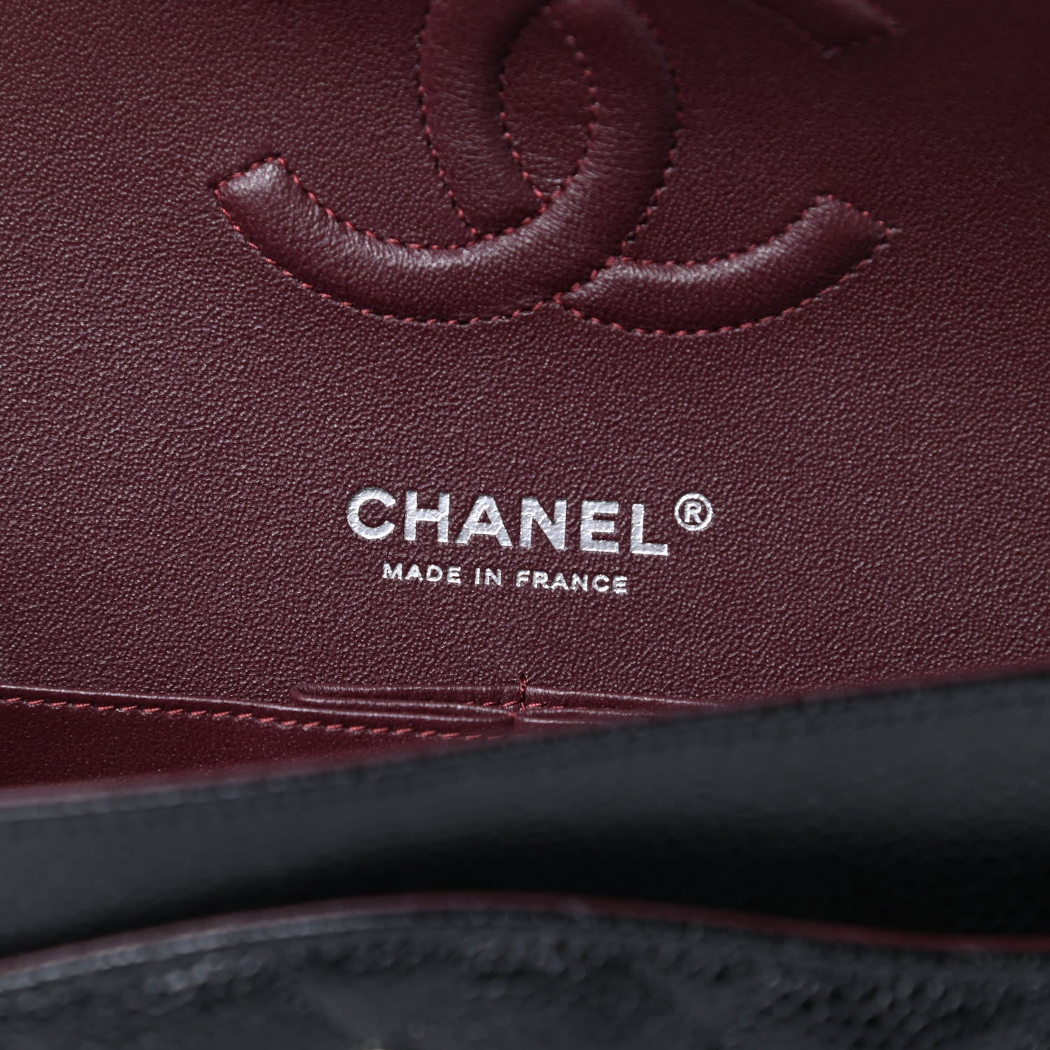 Chanel Caviar Quilted Medium Double Flap Black 6 of 12