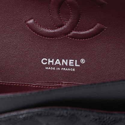 Chanel Caviar Quilted Medium Double Flap Black 6 of 12
