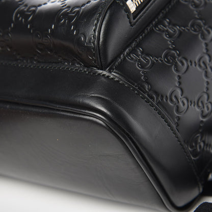 Gucci Guccissima Signature Day Backpack Black 13 of 14