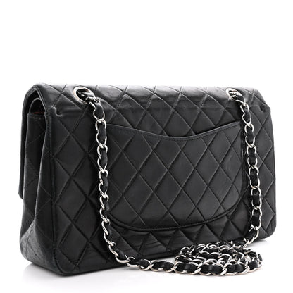 Chanel Lambskin Quilted Medium Double Flap Black 3 of 19