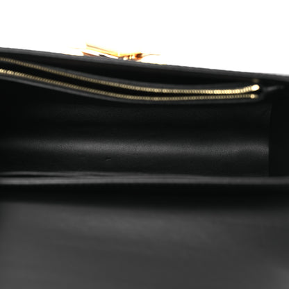 Louis Vuitton Epi Twist Braided Strap Shoulder Bag MM Black 6 of 10
