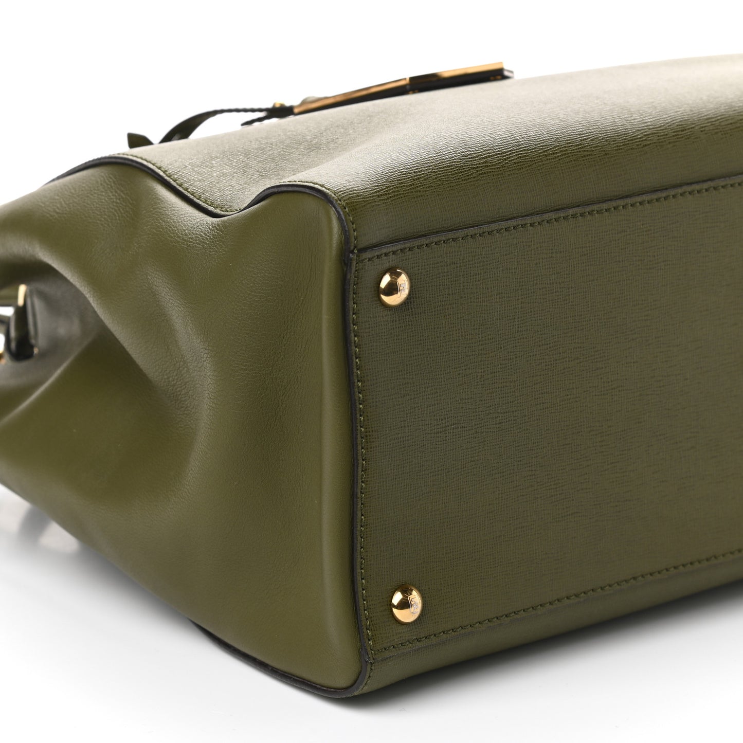 Vitello Elite Flamingo Regular 2Jours Tote Oliva