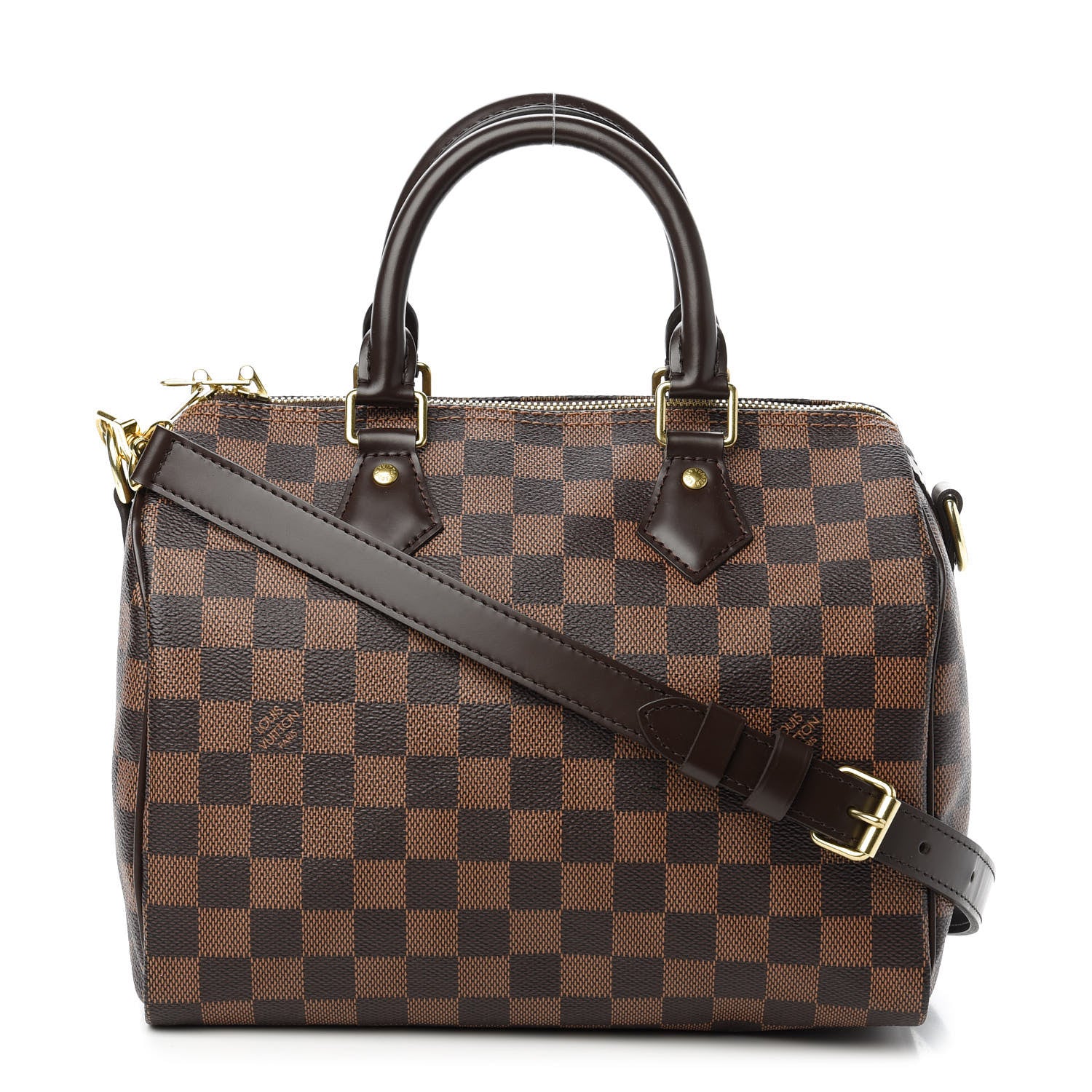 Louis Vuitton Damier Ebene Speedy Bandouliere 25 1 of 10