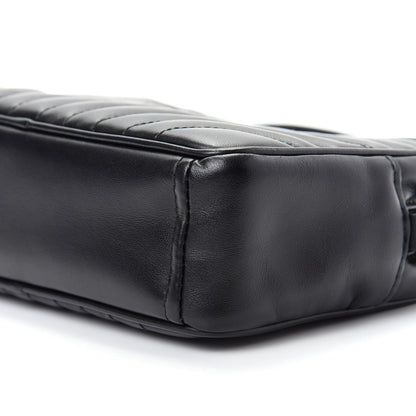 Prada Soft Calfskin Diagramme Crossbody Bag Black 7 of 9