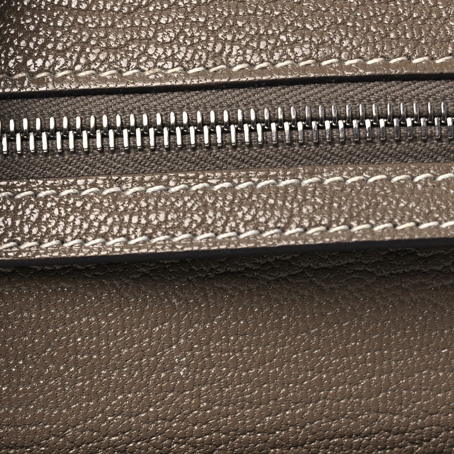 Hermes Chevre Mysore Bearn Gusset Wallet Etoupe 8 of 10