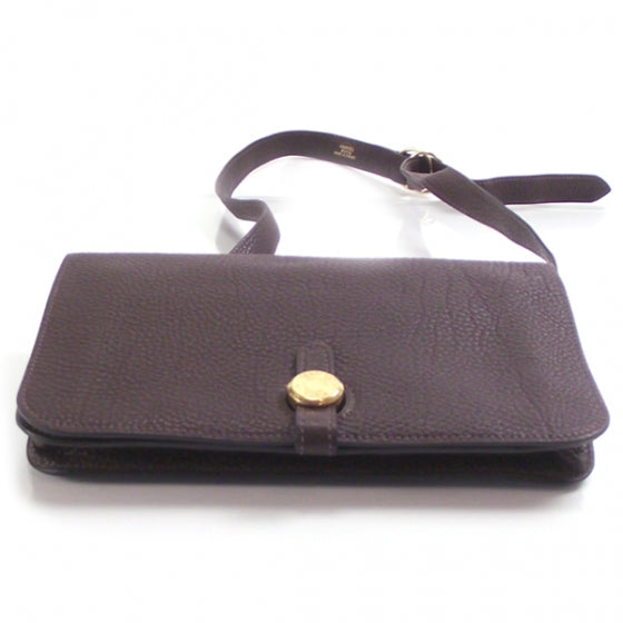 Chevre Mysore Wallet Belt Brown