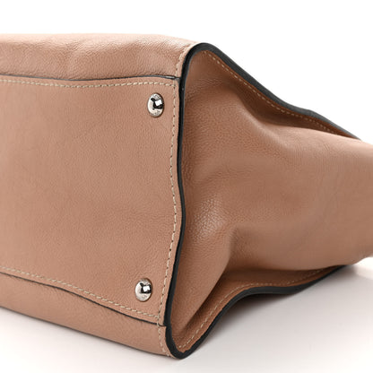 Prada Glace Calfskin Small Twin Pocket Tote Cammeo 9 of 11