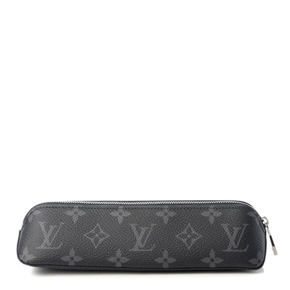 Louis Vuitton Monogram Eclipse Elizabeth Pencil Pouch Black 1 of 7