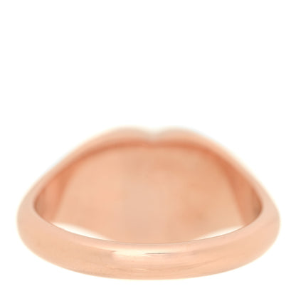 Tiffany 18K Rose Gold Return to Tiffany Heart Signet Ring 55 7.25 3 of 5