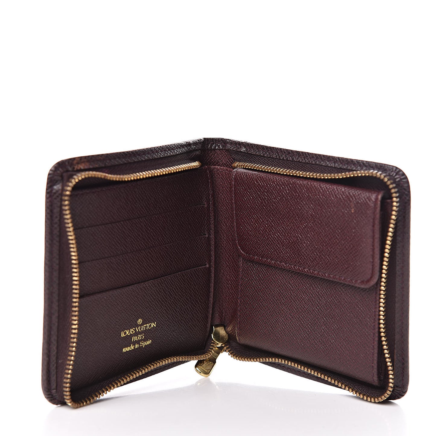 Taiga Zip Wallet Acajou