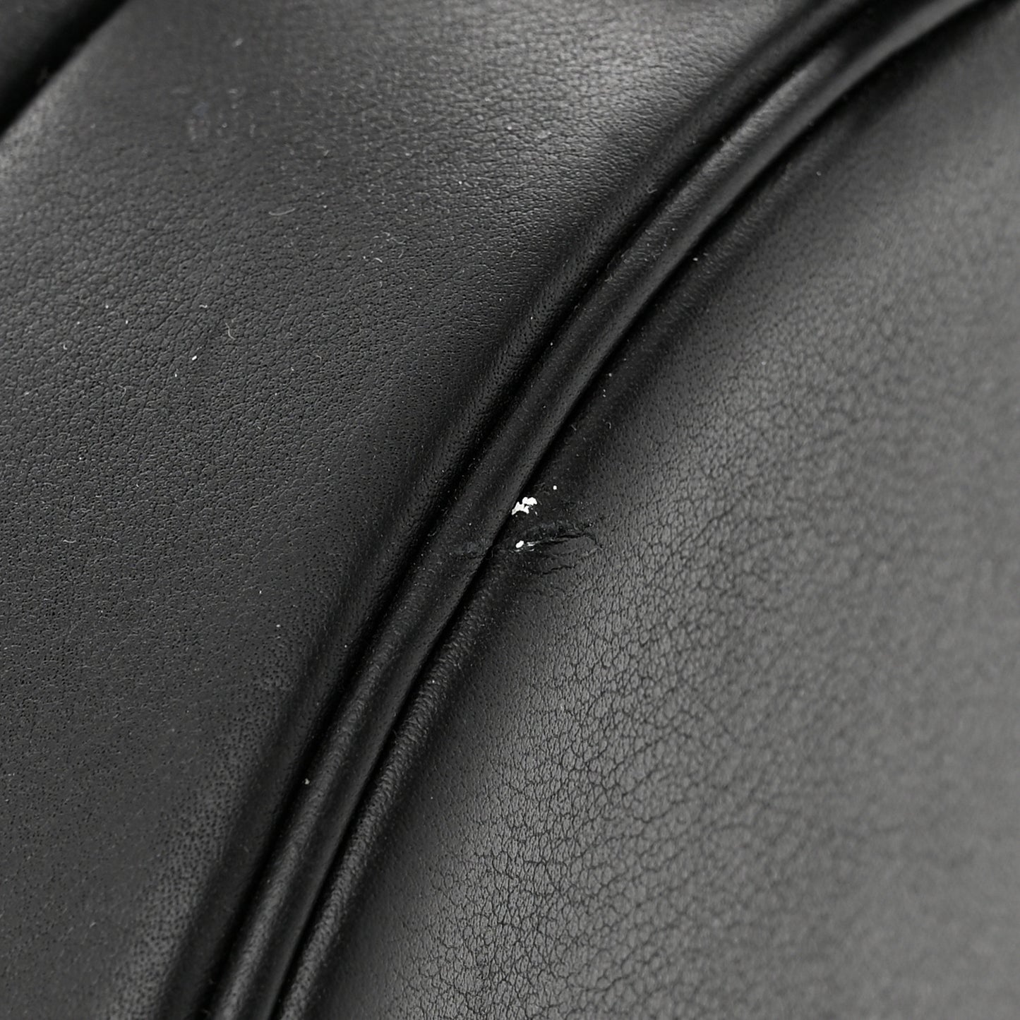 Calfskin Splash Print Petite Boite Chapeau Black