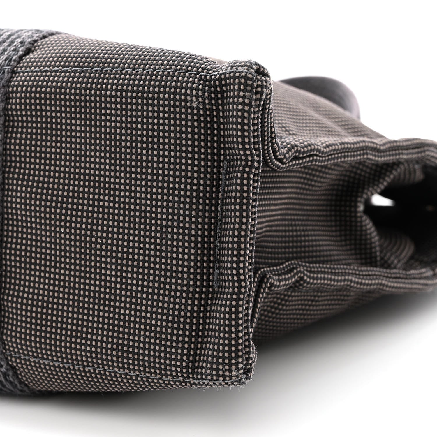 Hermes Canvas Tout Fourre PM Grey 10 of 11