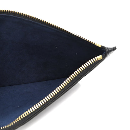 Louis Vuitton Empreinte Monogram Giant Neverfull MM Pochette Black 4 of 4