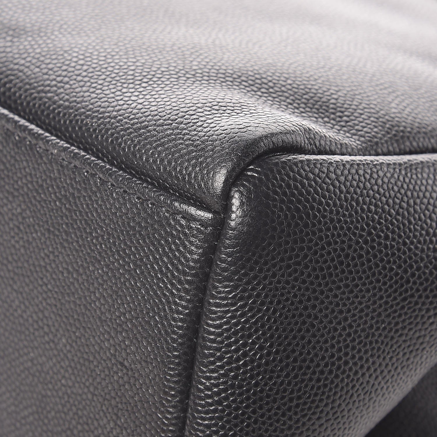 Saint Laurent Grain De Poudre Medium West Hollywood Monogram Fold-Over Black 12 of 12